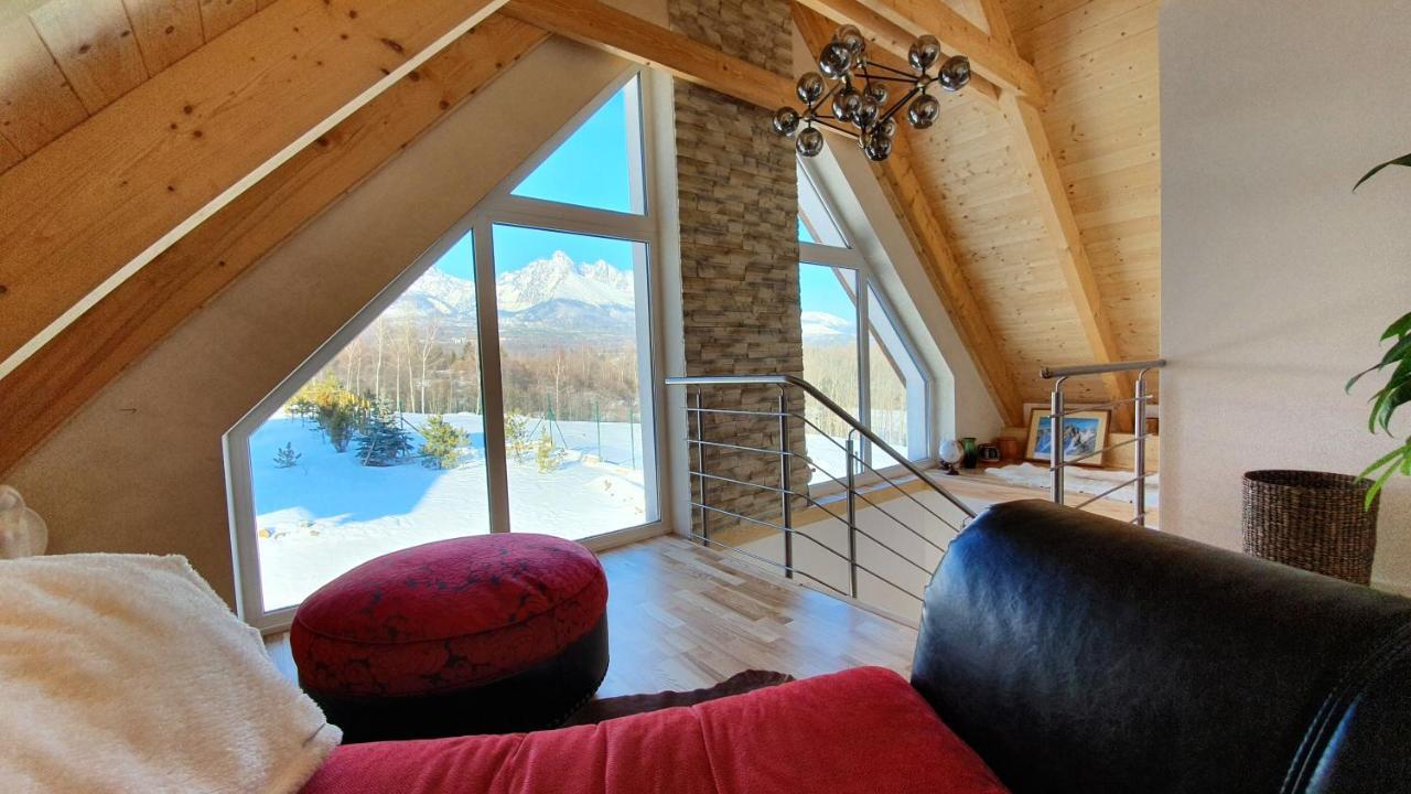 Vila Lesna House With A Garden 2 Minutes From The Center Of The Tatras Nová Lesná Εξωτερικό φωτογραφία