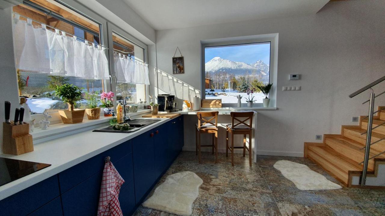 Vila Lesna House With A Garden 2 Minutes From The Center Of The Tatras Nová Lesná Εξωτερικό φωτογραφία