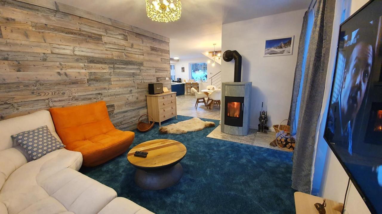 Vila Lesna House With A Garden 2 Minutes From The Center Of The Tatras Nová Lesná Εξωτερικό φωτογραφία