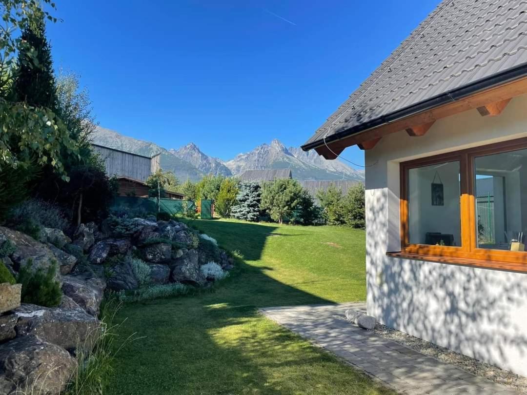 Vila Lesna House With A Garden 2 Minutes From The Center Of The Tatras Nová Lesná Εξωτερικό φωτογραφία