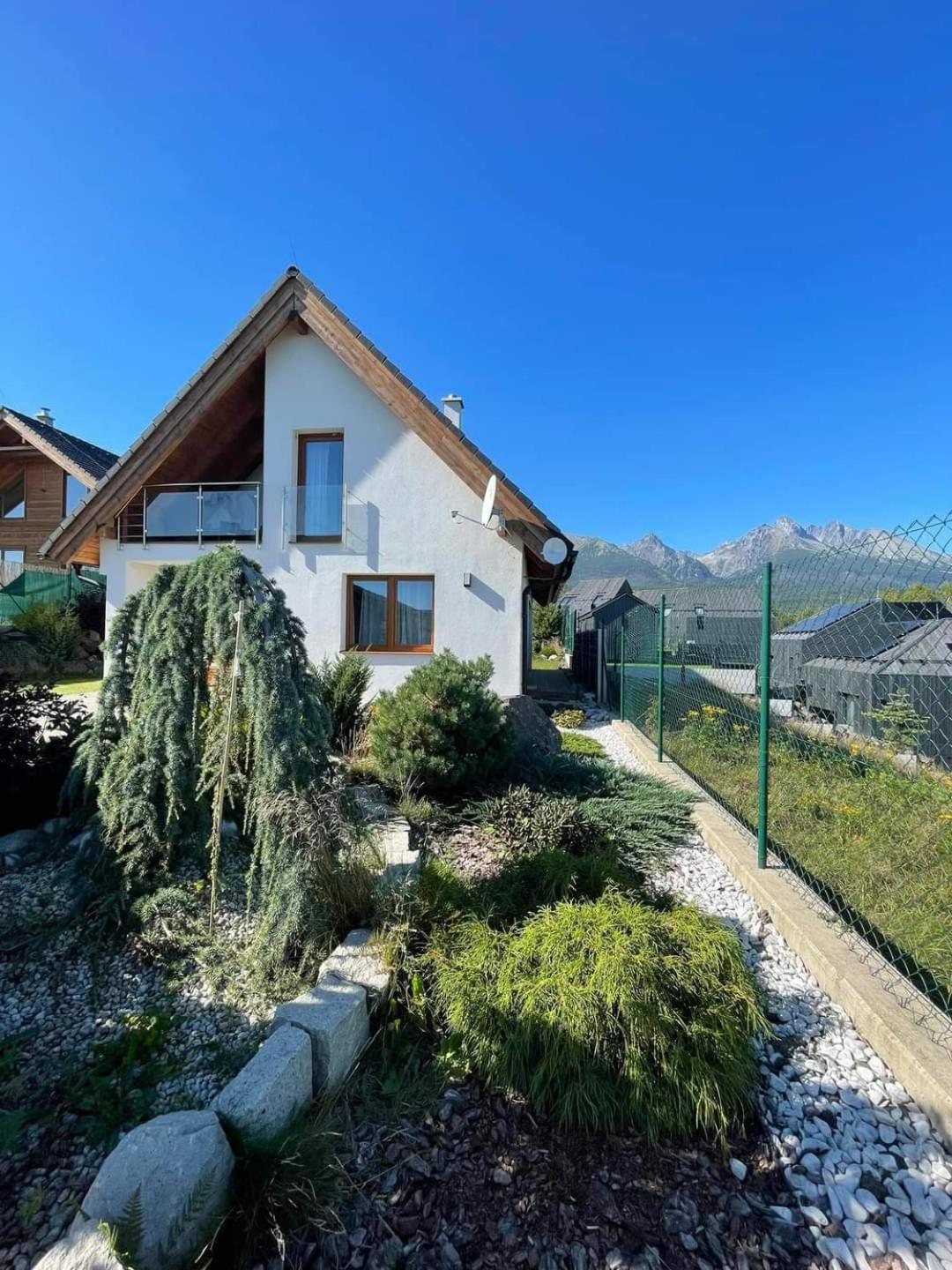 Vila Lesna House With A Garden 2 Minutes From The Center Of The Tatras Nová Lesná Εξωτερικό φωτογραφία